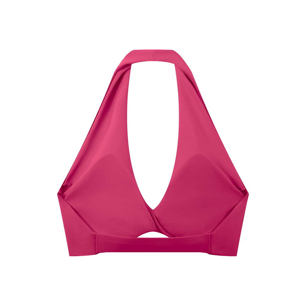AC Pleated Halter Sports Bra (Multi)