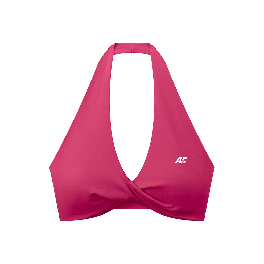 AC Pleated Halter Sports Bra (Multi)